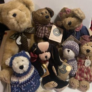 Boyd’s teddy bears lot brand new with tags 7 stuffed animals vintage 90s retro